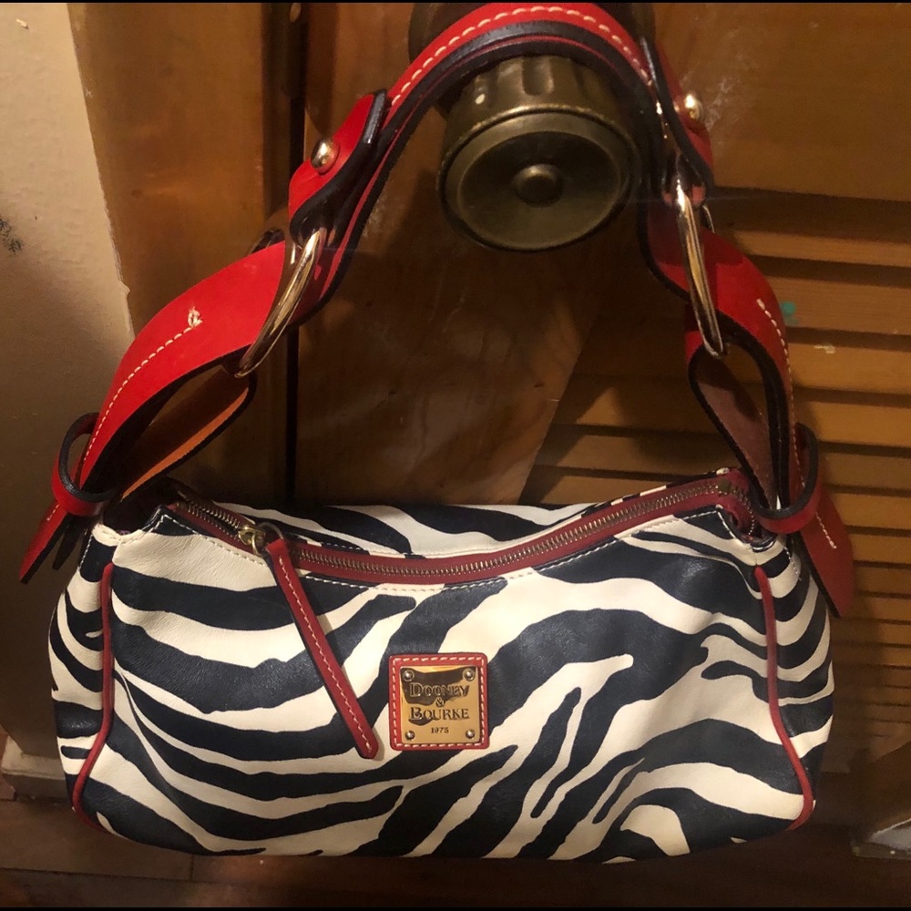 Dooney and Bourne Zebra Print - Small Handbag